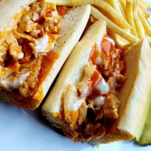 buffalo chicken cheesesteak